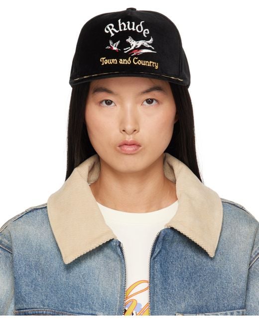 Rhude Blue Wine Country Souvenir Cap