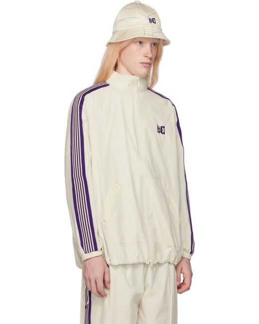 Needles Natural Off-white Dc Shoes Edition Track Jacket for men