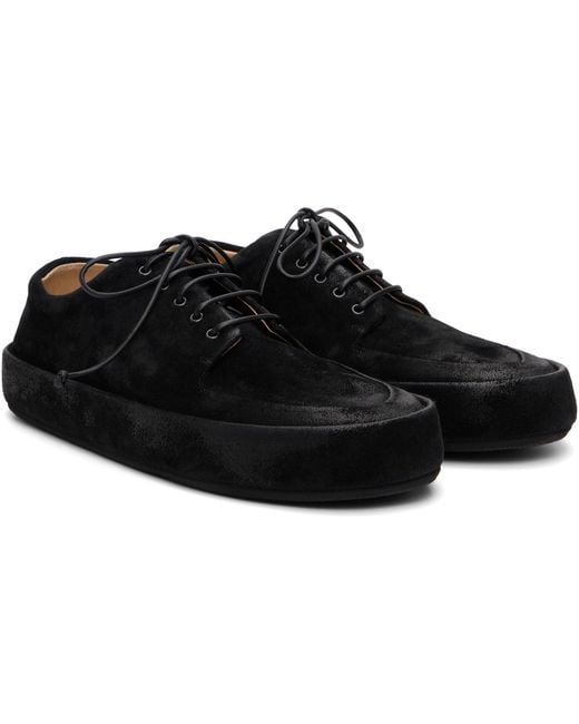 Marsèll Black Cassapelle Sneakers for men