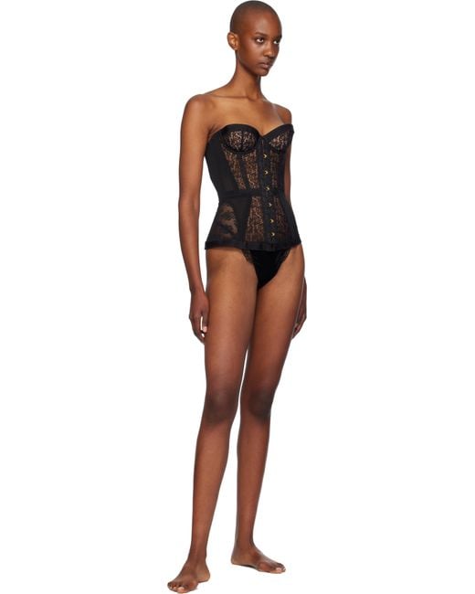 Agent Provocateur Black Mercy Corset