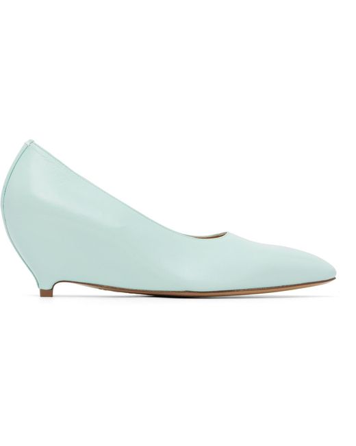 Maison Margiela Black Heel-Less Kitten Pump Heels