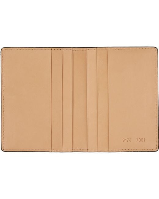 Common Projects Black Leather Card Holder for men