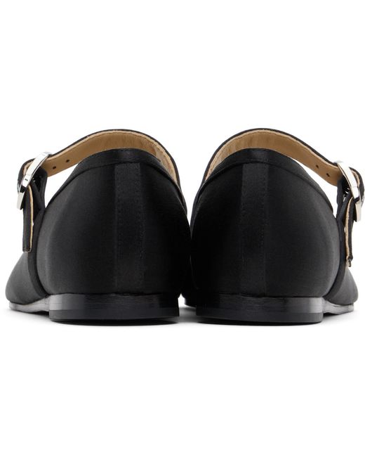 Le Monde Beryl Mary Jane Ballerina Flats in Black | Lyst