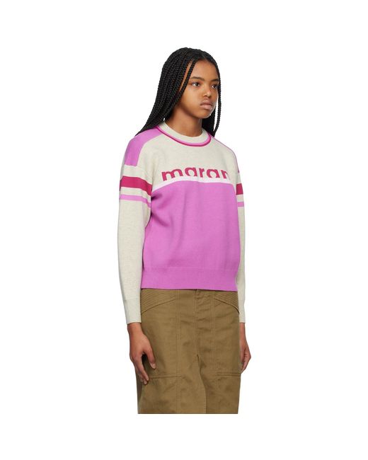 Isabel Marant Pink Carry Sweatshirt