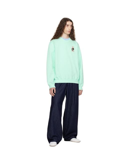 Casablanca Green Sweatshirt for men