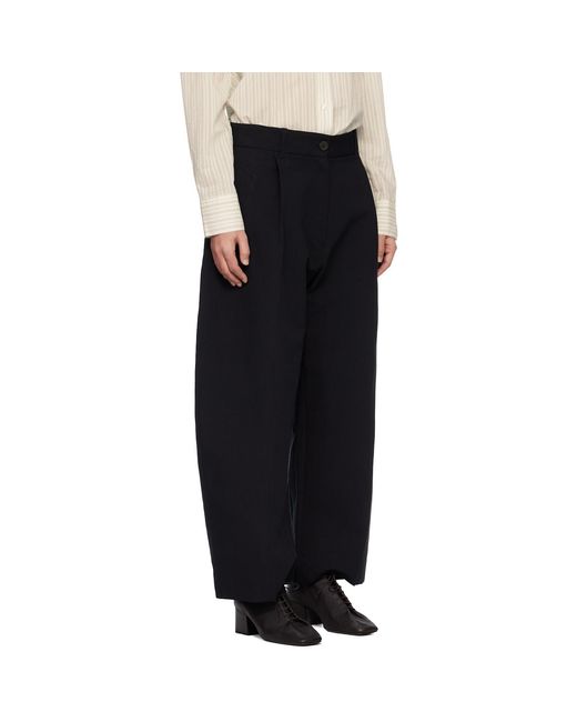 Studio Nicholson Black Minos Trousers