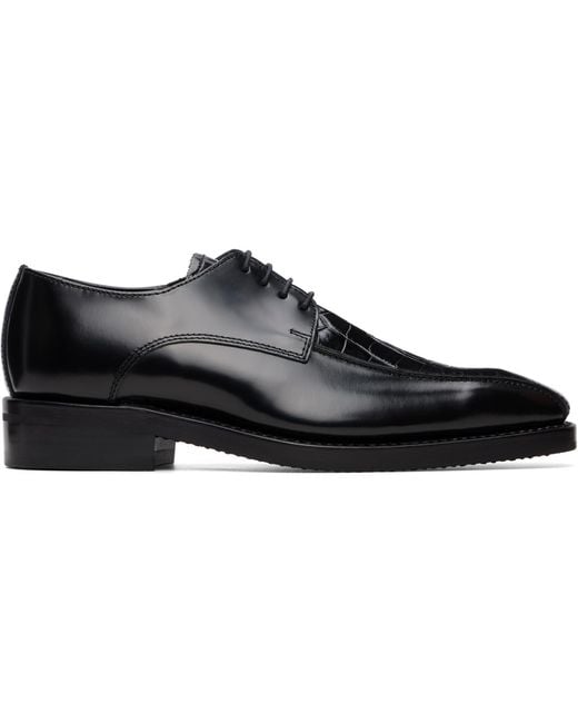 Our Legacy Black Railway Derbys for men