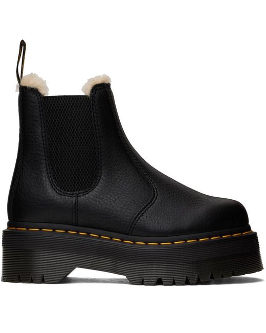 Chelsea boots with fur 2025
