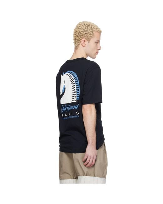 Maison Kitsuné Blue Year Of The Horse Relax T-Shirt for men