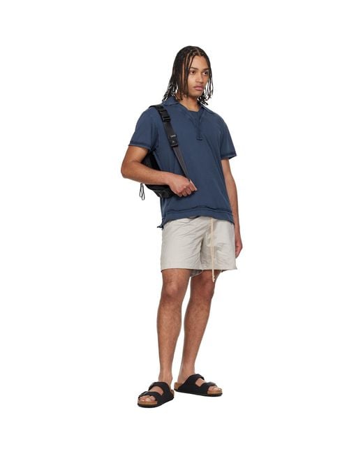 Master Piece Black Slick Waist Belt Bag for men