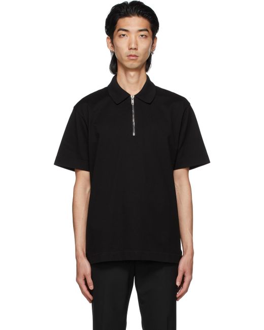 givenchy zip polo