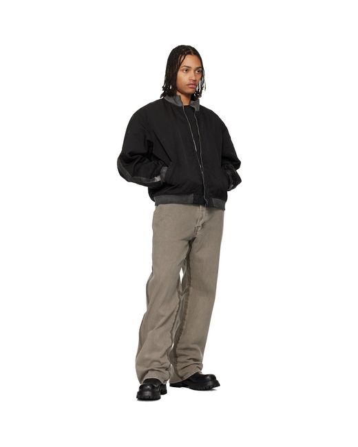 ALEXANDER DIGENOVA Multicolor Underground Taped Seam Trousers for men