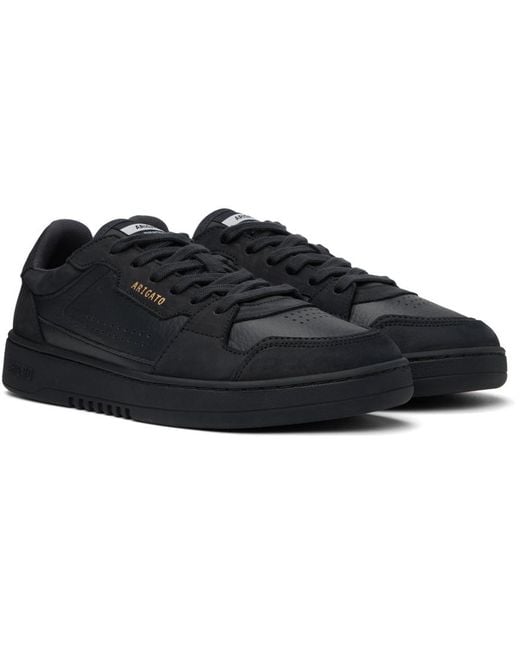 Axel Arigato Black Dice Lo Panelled Sneakers for men