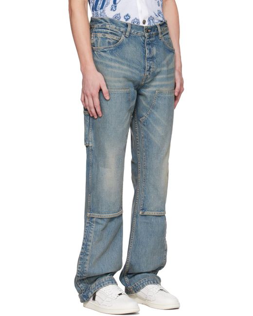 Amiri Blue Carpenter Jeans for men