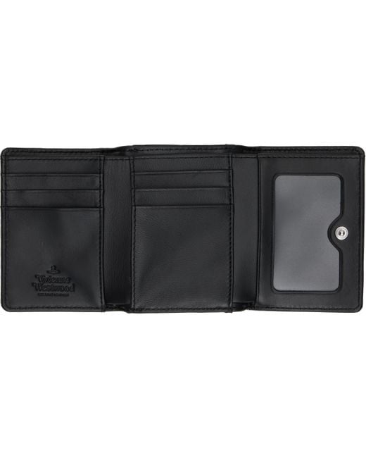 メンズ Vivienne Westwood ブラック Small Frame 財布 Black