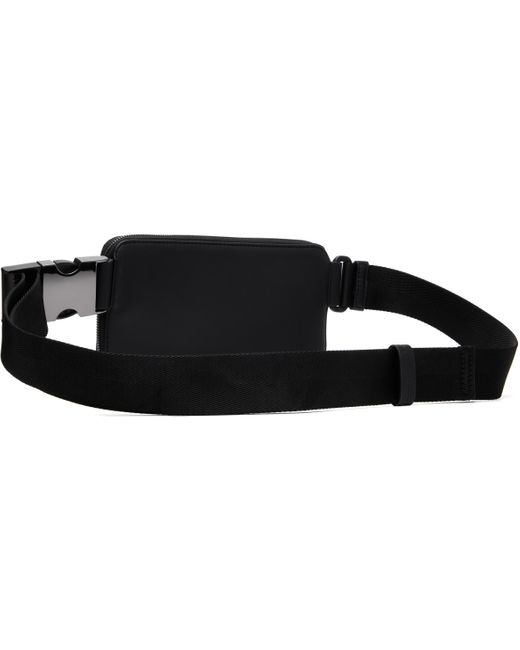 メンズ HUGO ブラック エンボスロゴ バッグ Black