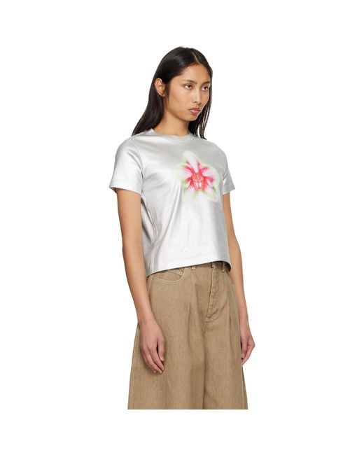 Casablanca Multicolor Ribbed T-Shirt