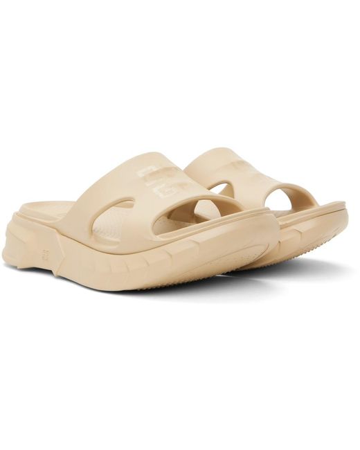 Givenchy Black Marshmallow Sandals for men