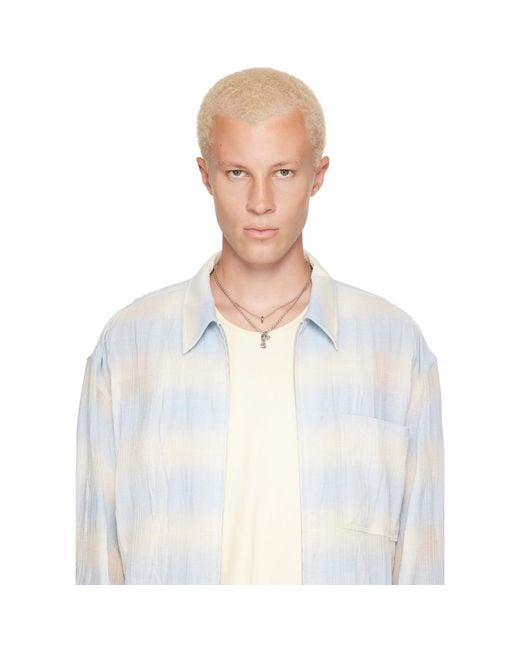 Justine Clenquet Metallic Isaac Necklace for men