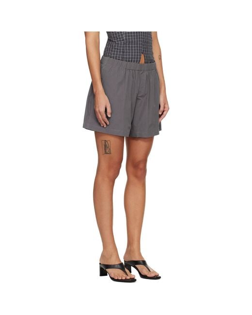 Belle Anna Blue Boxer Shorts