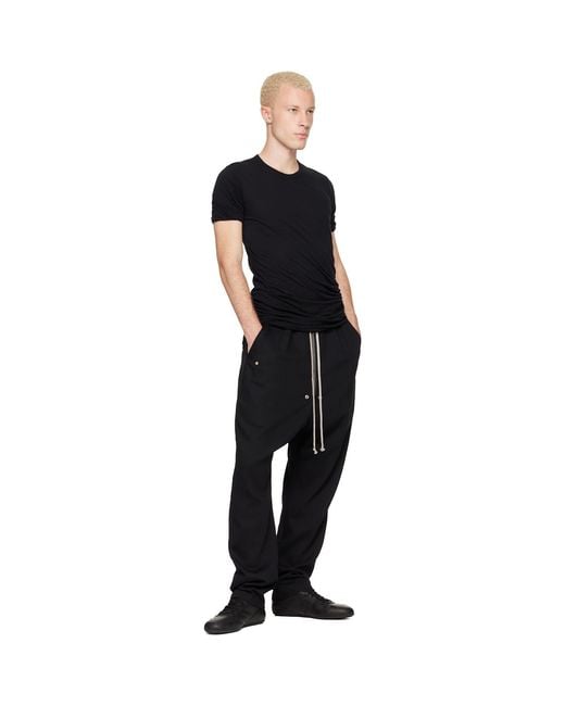 Rick Owens Black Tower Bela Trousers for men