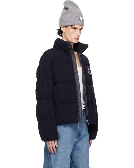 Moncler Genius Moncler X Palm Angels Austru Down Jacket in Blue for Men ...