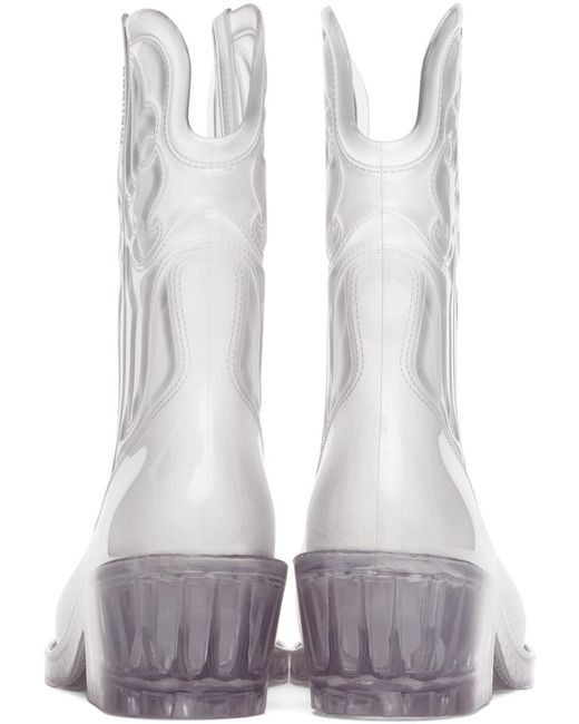 Melissa White Texas Boots