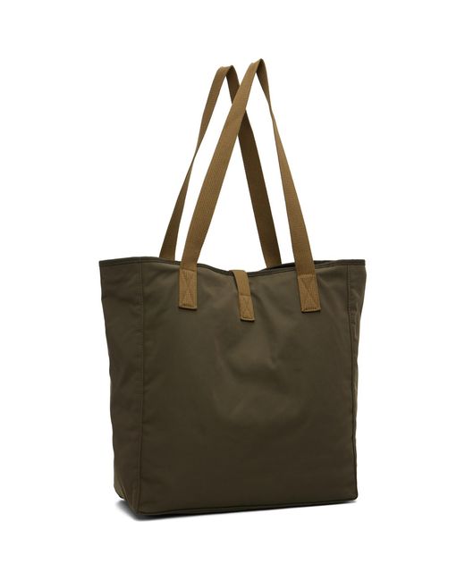 A.P.C. Green Khaki Archive Tote for men