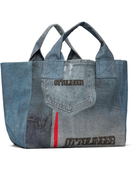 OTTOLINGER Blue Denim Maxi Tote
