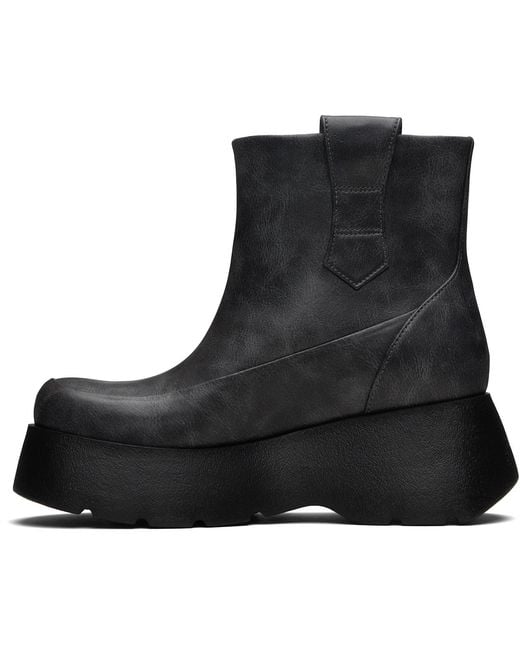Ganni Black Kat Low Boots