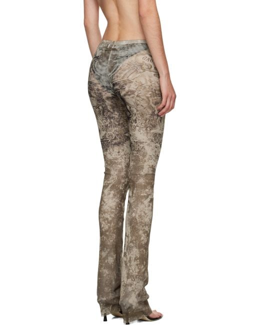 Pantalon De Détente À Imprimé Médaillon Jean Paul Gaultier en coloris Multicolor
