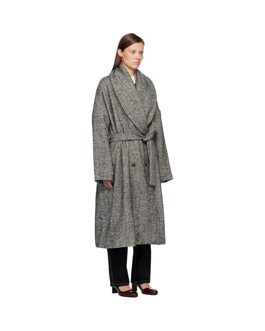 Casey Casey Black Great Coat