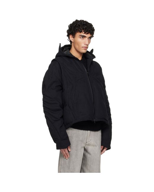 HELIOT EMIL Blue Vertebrae Jacket for men