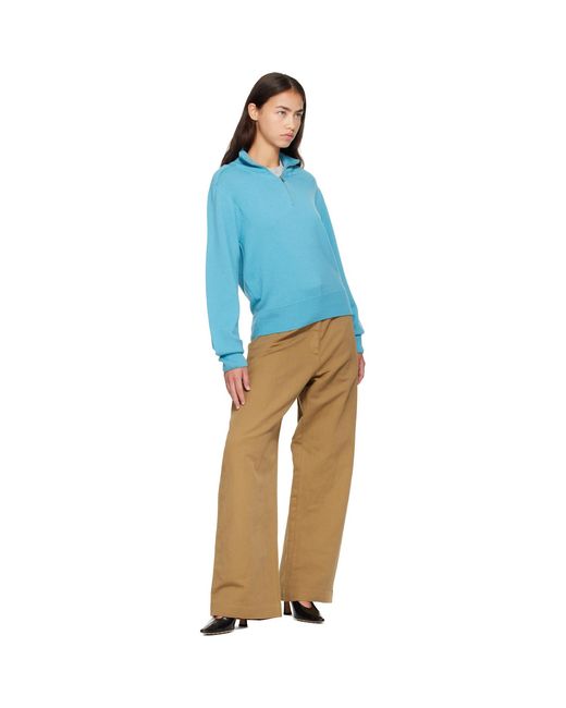 Studio Nicholson Natural Tan Chatto Trousers