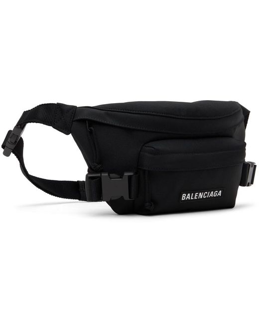 Balenciaga Black Skiwear Ski Belt Bag