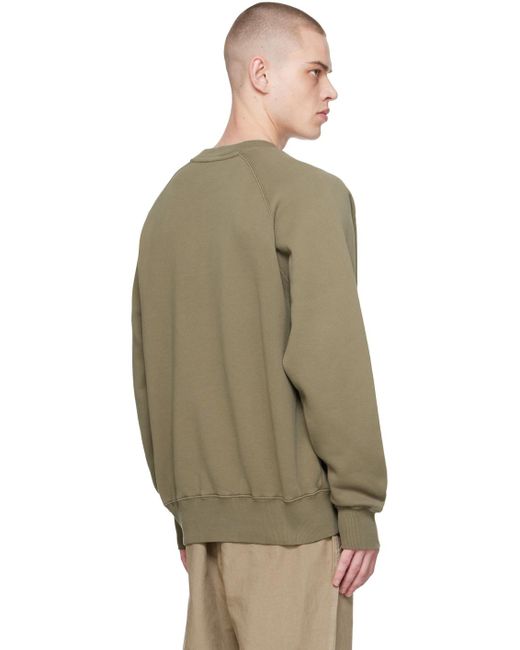 Norse Projects Multicolor Khaki Marten Sweatshirt for men