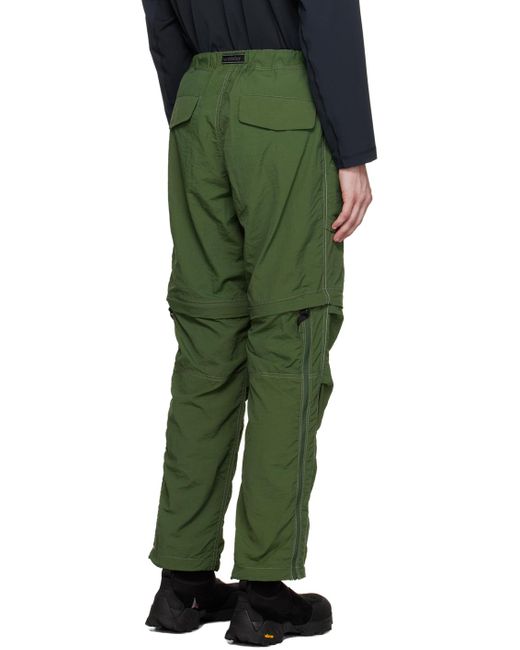 And Wander Green Two-way Trousers for men