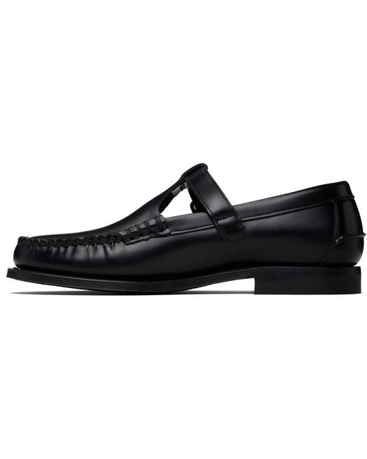 Hereu Black Alber Loafers for men