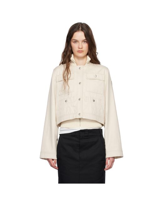 Moncler Multicolor Off- Chatel Denim Jacket