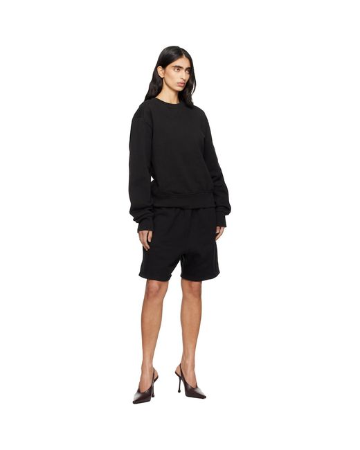 Entire studios Black Standard Sweat Shorts