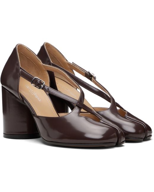 Maison Margiela Black Tabi Décolleté Heeled Sandals