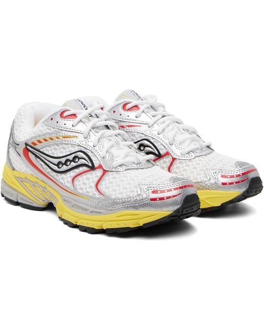 Saucony White Progrid Ride 1 Sneakers for men