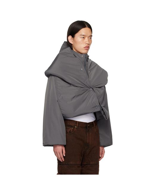 Y. Project Gray Snap Off Jacket for men