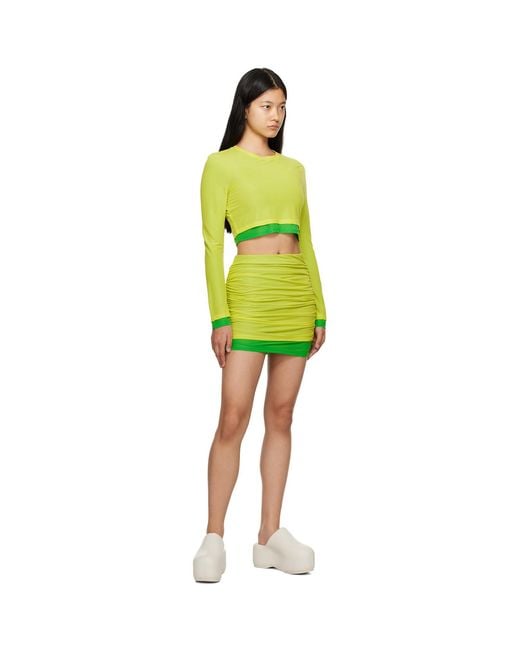 Simon Miller Yellow Mimsy Long Sleeve T-Shirt