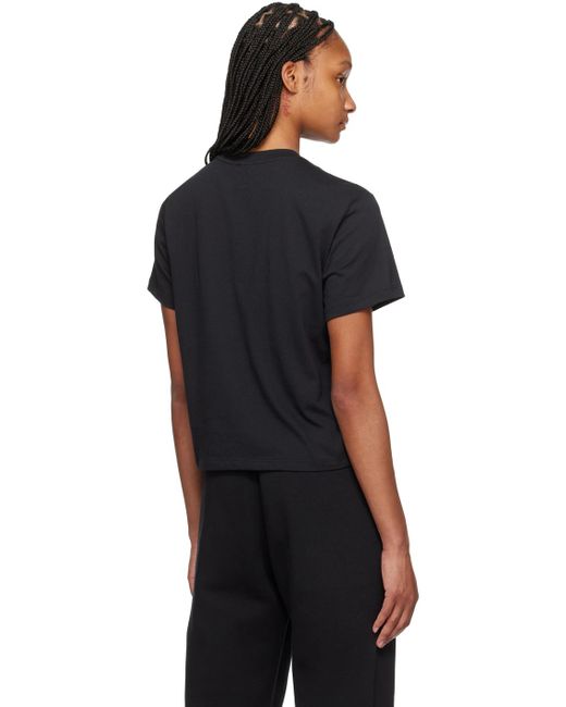T-shirt adicolor noir à logo Adidas Originals en coloris Black