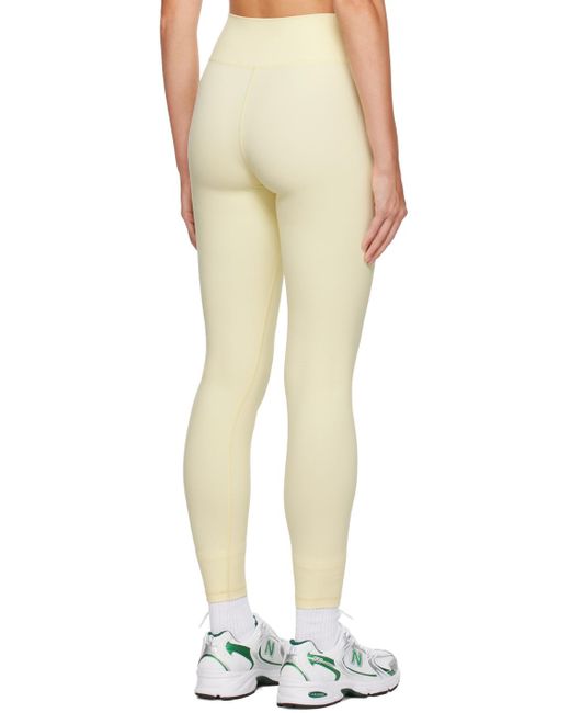 Sporty & Rich Natural Ssense Exclusive Yellow leggings