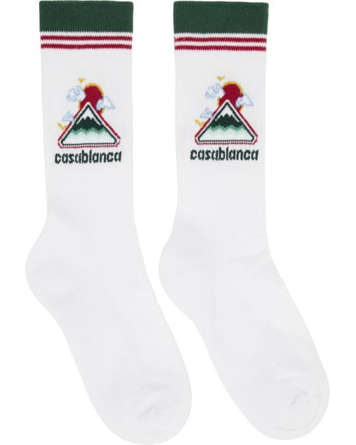 Casablanca White Socks