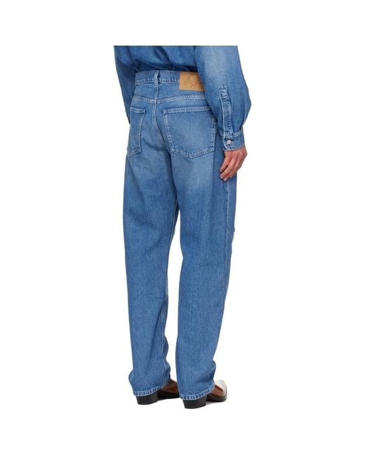 Moschino Blue Heart Jeans for men
