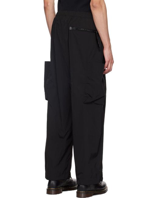 Pantalon cargo ample noir N. Hoolywood pour homme en coloris Black