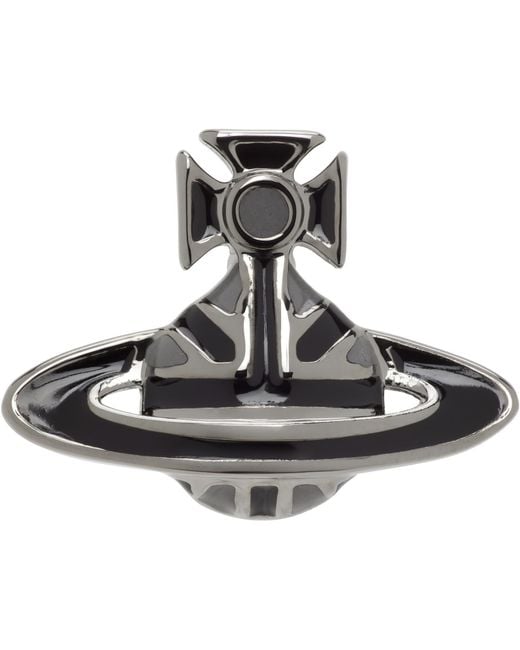 Vivienne Westwood Black Jack Stud Single Earring for men